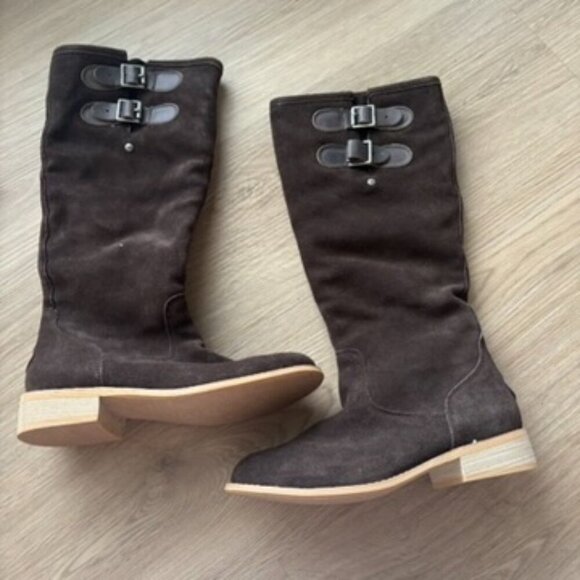 ** EMU Australia Women's Toowoobah Knee-High Boot 7 Chocolate Brown NWOT Riding